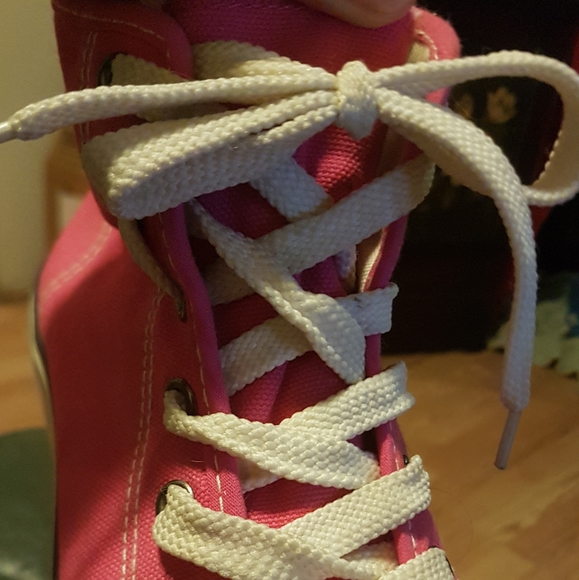 H&M Pink High Top Sneakers - Picture 6 of 8